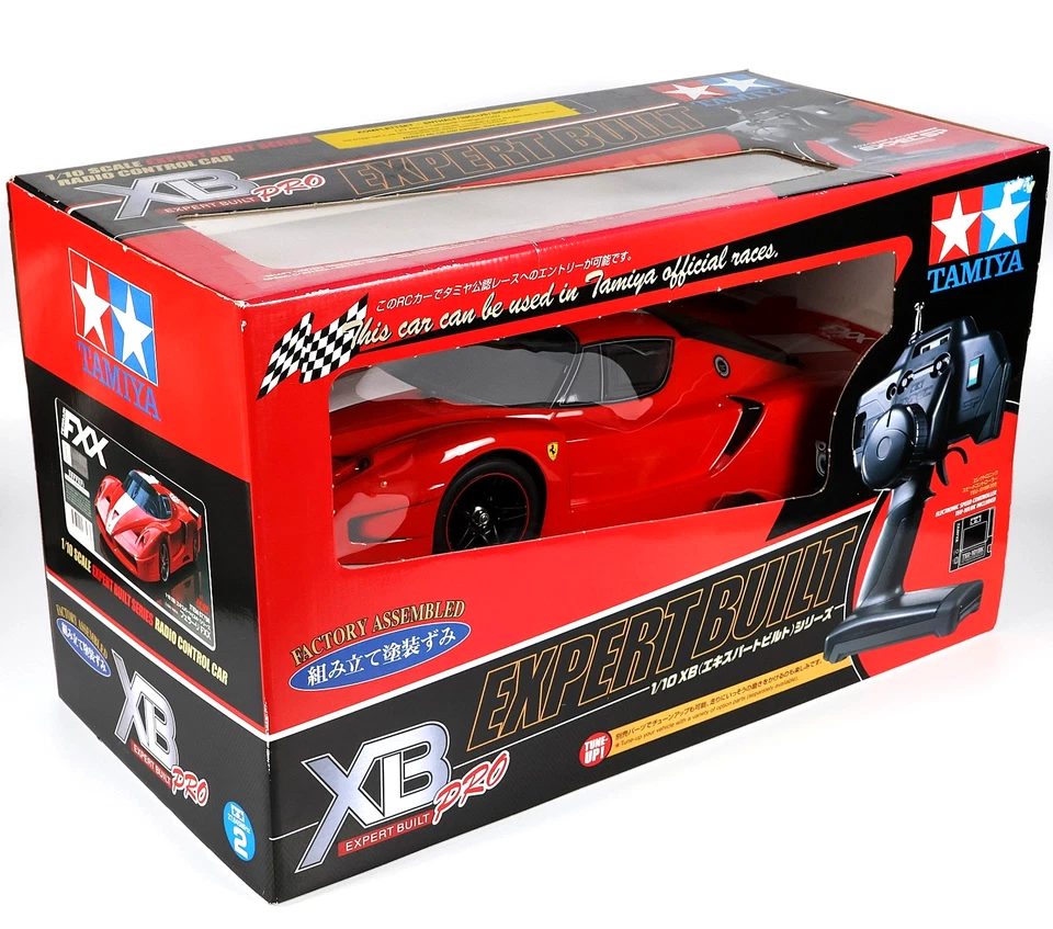 TAMIYA 57758 XB Pro Ferrari FXX TT-01 RC Car 1:10 - Expert Built-Seltenes Modell - Bild 1 von 4