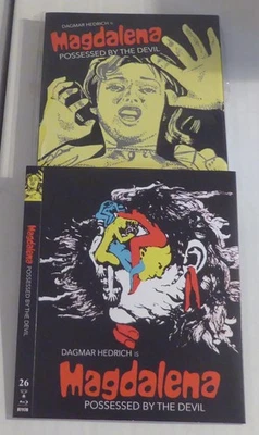 MAGDALENA THE DEVIL'S FEMALE (1974) BLU-RAY WITH BOTH SLIPCOVERS DARK FORCE NEW! - Image 1 of 2