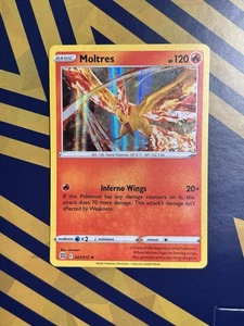 Pokémon TCG Moltres Sword & Shield: Brilliant Stars 021/172 Holo Holo Rare NM - Picture 1 of 1