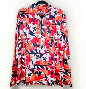 Callaway Women’s XXL 1/4 Zip Moisture Wicking UPF 50 Sun Protect Pullover Shirt - Picture 1 of 14