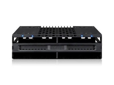 ICY DOCK MB024SP-B | Tray-less 4x 2.5" SAS/SATA SSD/HDD Mobile Rack for 5.25" - Image 1 of 4