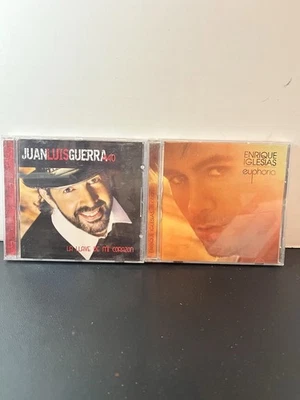 Juan Luis Guerra La Llave de Mi Corazón CD Music 2007 & Enrique Iglesias Euphori Foto 1 de 4