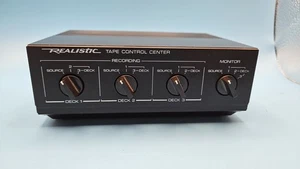 Realistic (Radio Shack) Model #42-2115 Three Deck Stereo Tape Control Center - Picture 1 of 10