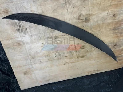 2007–2013 BMW E92 328i/335i/M3  Carbon Fiber Rear Trunk Spoiler Lip - Image 1 of 4
