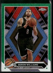 Deron Williams 2023-24 Topps Chrome Green Logo Refractors #9 - Bild 1 von 2
