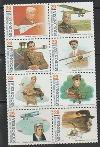 MICRONESIA STAMPS 1993 PIONEERS OF FLIGHT AIRPLANES AIRCRAFTS MNH - MISC25-09 - Picture 1 of 1