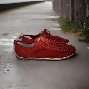 Camper Shoes Men's Size 11 Alicante Athletic Sneaker Red Lace Up 481-013 - Picture 1 of 9