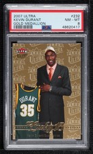 2007-08 Fleer Ultra Gold Medallion Kevin Durant #232 PSA 8 Rookie RC