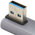 90 Degree USB 3.1 Adapter 15W 5V 3A 10Gbps Plug And Play Left Angle USB Male FD5