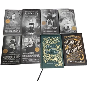 MISS PEREGRINE'S PECULIAR CHILDREN Ransom Riggs COMPLETE SET 6 + 2 tales Museum - Picture 1 of 5