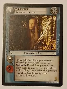 Glorfindel, Revealed in Wrath (P) (0P50) LOTR Decipher Lord of the Rings TCG - Picture 1 of 1