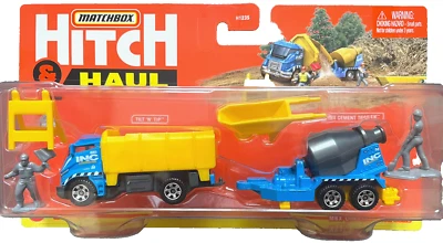 Matchbox Construction Zone Hitch Haul 2/8 Baustelle LKW 1:64 GWM58 Spielzeugauto - Bild 1 von 4