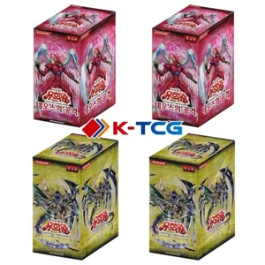4x Koreanische Yugioh Booster Box: 2 Strike of Neos STON + 2 Cyberdark Impact CDIP - Bild 1 von 1