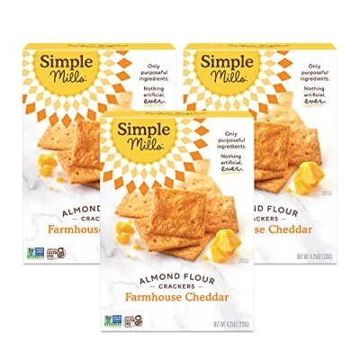Simple Mills Almond Flour Crackers, Farmhouse  Assorted Flavor Names , Sizes  - Image 1 of 4