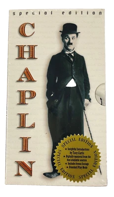 Charlie Chaplin Special Edition VHS 3 Tape Set Sealed Collection  7 Episodes NEW - Image 1 of 4
