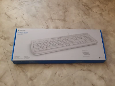 Microsoft Wired 600 Tastatur ANB-00028 *QWERTZ* *NOS* - Bild 1 von 4