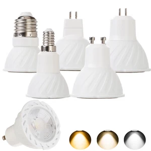 Dimmable LED Spotlight Bulb GU10 MR16 E27 GU5.3 E14 30W Equivalent Lamp AC 110V - Picture 1 of 17