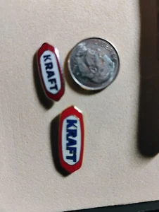 kraft foods small pins, 2 pins total - Picture 1 of 2