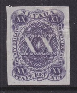 Nevada Dokumentarfilm Steuer, 20 $ D12. No gum, XF, Sound. SRS CV 35,00 $. - Bild 1 von 1