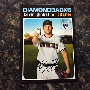 2020 Topps Heritage High Number - #656 Kevin Ginkel (RC) - Picture 1 of 2