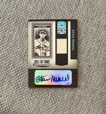 2005 Donruss Greats Hall of Fame Souvenirs Signature Material Jersey Stan Musial
