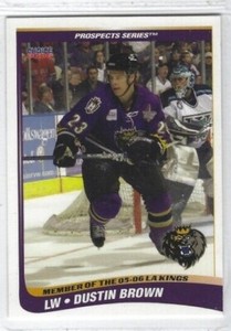 2005-06 Manchester Monarchs (AHL) Series 2 Dustin Brown