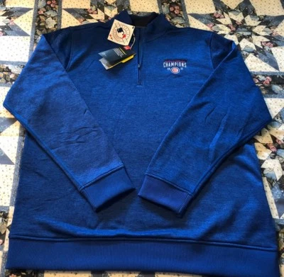Under armour Storm 1 Chicago Cubs 2016 World Series Champions Mens Medium NWT - Image 1 of 4