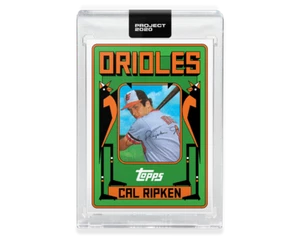 2020 TOPPS PROJECT 2020 #241 CAL RIPKEN JR. - BY GROTESK - Picture 1 of 2