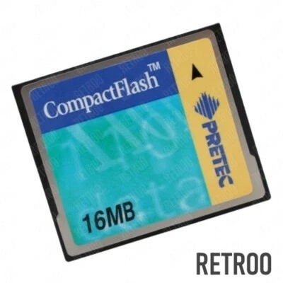 PreTec Compact Flash 16MB CF Type-I Memory Card for Digital Cameras - Image 1 of 2