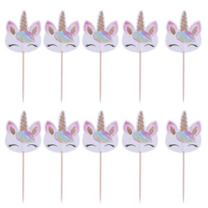 24 Pcs Love Star Cupcake Decoration Valentine's Day Cupcake Toppers