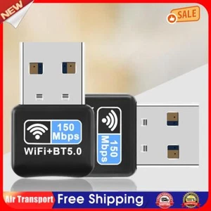 150Mbps USB Ethernet WiFi Dongle IEEE 802.11N Mini USB Network Card for Desktops - Picture 1 of 12