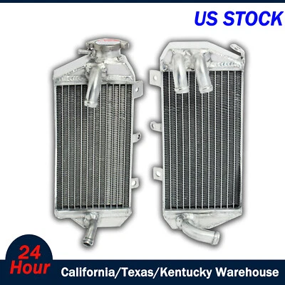 Radiadores de aluminio Fit 2018-2021 19 20 Honda CRF250R CRF 250 R (izquierda+derecha) Foto 1 de 2