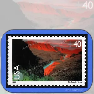 1999 RIO GRANDE Scenic American Landscapes 40¢ Singola POSTA AEREA #C134 - Foto 1 di 2