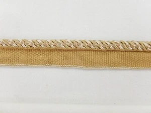 Neue B&F dekorative Drehkordel mit Nählippe. Weiß Elfenbein Bgh. 3 Teile  28+Yds.  T-058 - Bild 1 von 9