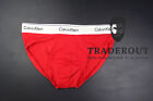 Calvin Klein CK men RED modern cotton stretch hip brief underwear size S M L