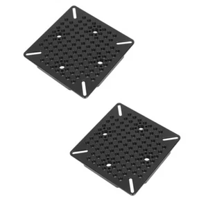2 pezzi piastra di montaggio monitor VESA scheda multiuso 75 mm 100 mm fr braccio di montaggio a parete - Foto 1 di 8
