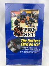 1990 Pro Set NHL Hockey FACTORY Sealed HOBBY Box Series 1 - 36 Unopened Packs