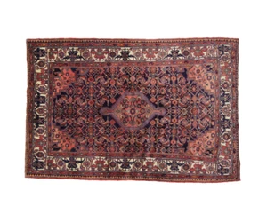 Perser Orientteppich super Hamadan ( 200 X 138cm )  Handgeknüpft  Top  Neu - Bild 1 von 10