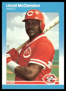 Fleer Update 1987 Lloyd McClendon Cincinnati Reds - Imagen 1 de 2