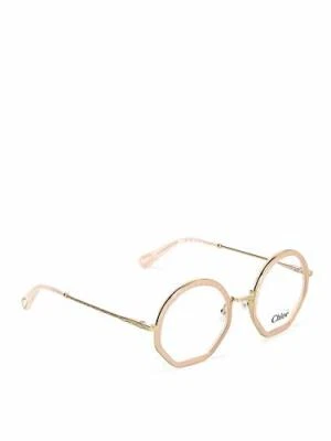 NEW CHLOE CE 2143 601 Rose & Gold Eyeglasses 50mm with Case - Image 1 of 3