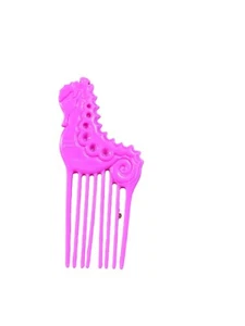 Vintage 80s 1987 Barbie Island Fun Doll Comb Pink Seahorse Mermaid Replacement - Picture 1 of 4