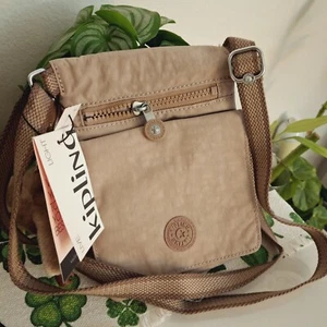 Kipling K1I867 El dorado El Dorado Crossbody Bag -Dusty Taupe ; NWT - Picture 1 of 8