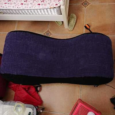 Almohada sexual inflable posición cojín parejas ayuda para la cama muebles silla sexual juguetes Foto 1 de 4