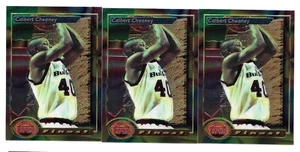 CALBERT CHEANEY ROOKIE 3 CARD LOT 1993-94 TOPPS FINEST 84 BULLETS IND HOOSIERS - Picture 1 of 2