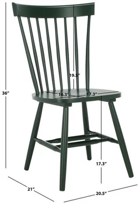 SILLA LATERAL DE HUSILLO PARKER Safavieh, precio reducido 2172761238 AMH8500M-SET2 Foto 1 de 4