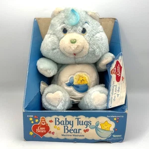 Vtg 1983 Kenner Care Bears BABY TUGS BEAR Collectible 10.5” Tall Plush 61260 NEW - Foto 1 di 8