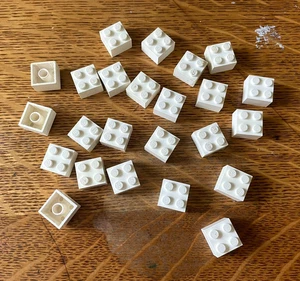 LEGO 2x2 LADRILLO BLANCO (24 piezas) #3003 puntos bloques de construcción piezas - Imagen 1 de 2