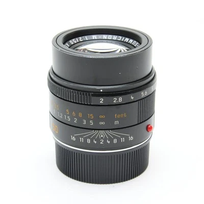 Leica APO Summicron M50 mm F/2,0 ASPH. Negro #157 Foto 1 de 4