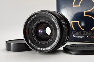 [N.Mint in Box] Contax Carl Zeiss Distagon T* 35mm f2.8 MMJ Lens C/Y From JAPAN - Picture 1 of 15