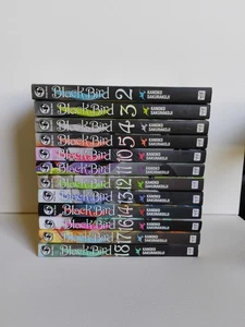 BLACK BIRD von Kanako Sakurakoji Manga gemischtes englisches Set Shojo Beat Manga - Bild 1 von 19